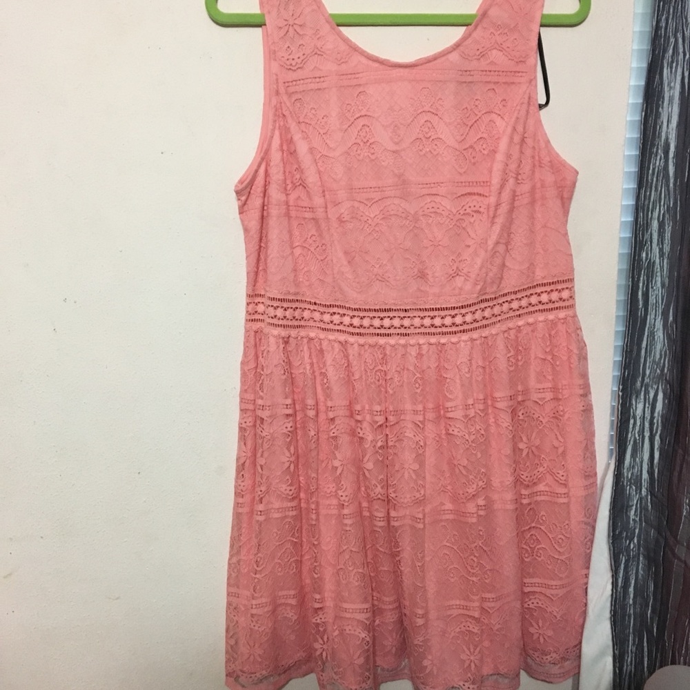 Forever 21 pink dress size 1X